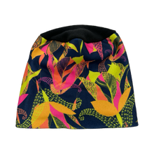 Load image into Gallery viewer, Neon Flowers Fleece Hat