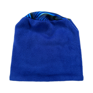 Blue Lines Fleece Hat