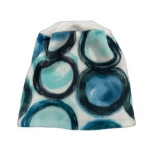 Load image into Gallery viewer, Teal Circles Fleece Hat