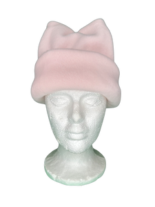 Light Pink Fleece Hat