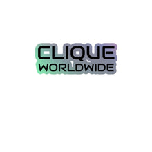 Load image into Gallery viewer, Basic Holographic Sticker - CLIQUE