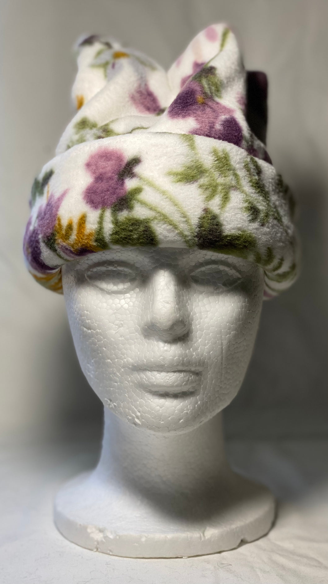 Flower on Vine Fleece Hat