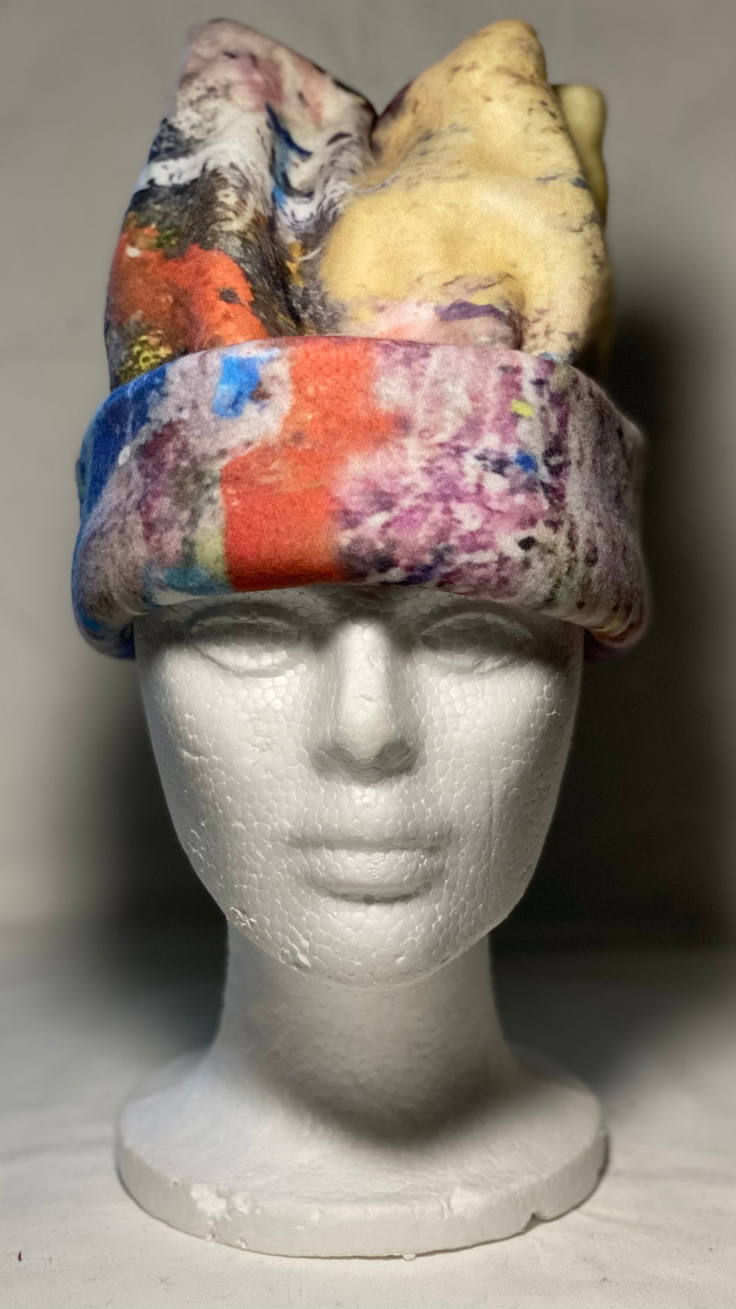 Paint Canvas Fleece Hat
