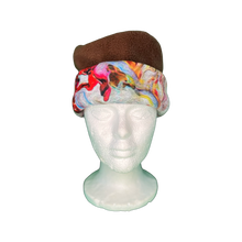 Load image into Gallery viewer, Abstract on Brown Fleece Hat