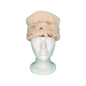 Camel Trot Fleece Hat