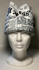 Newspaper Fleece Hat