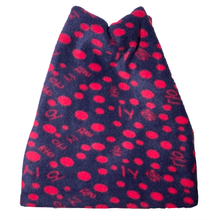 Load image into Gallery viewer, Red Dotty Fleece Hat