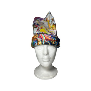 Color Spill Fleece Hat