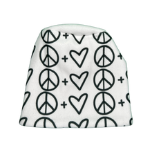 Load image into Gallery viewer, Peace &amp; Love Fleece Hat