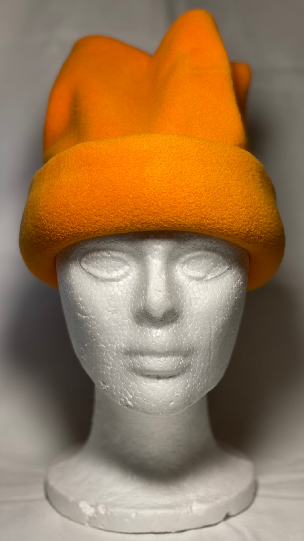 Burnt Orange Fleece Hat