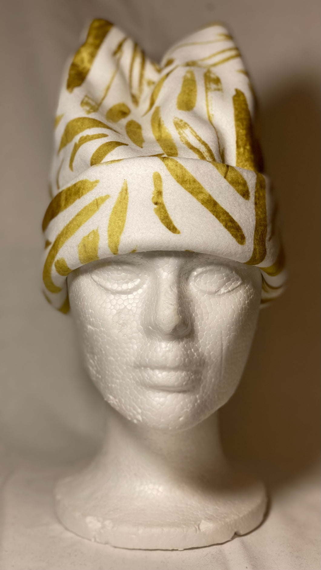 Gold Leaf Fleece Hat