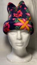 Load image into Gallery viewer, Radial Flowers Fleece Hat