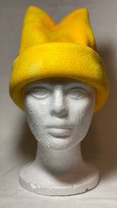 Yellow Dye Fleece Hat
