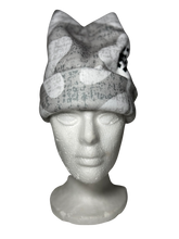 Load image into Gallery viewer, Budding Greyscale Fleece Hat