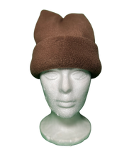 Load image into Gallery viewer, Brown Fleece Hat