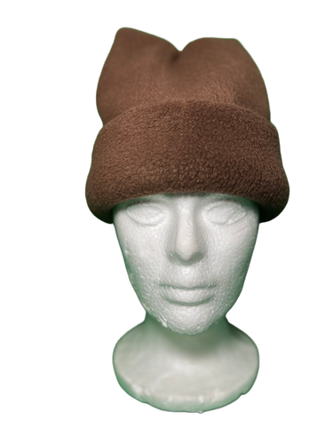 Brown Fleece Hat