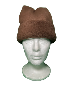 Brown Fleece Hat