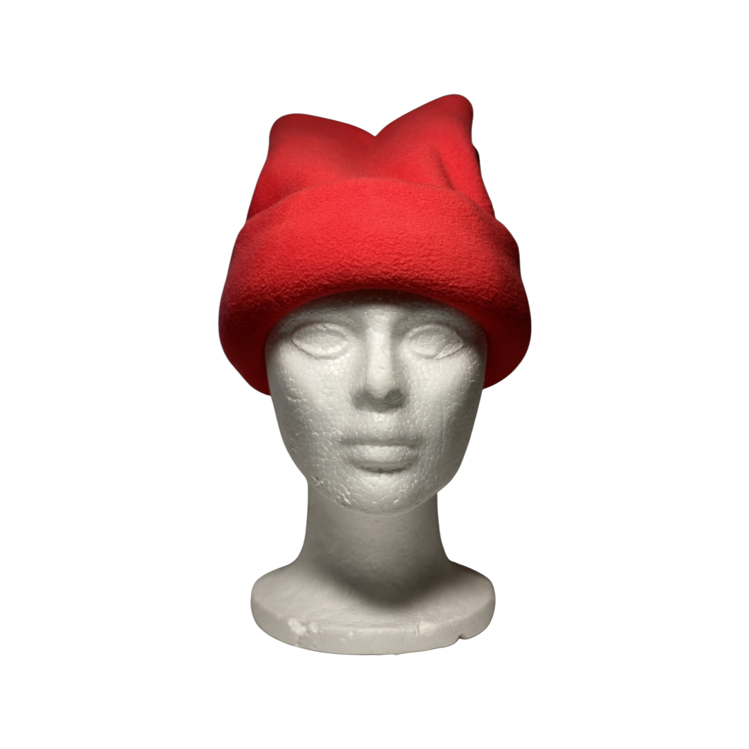 Red Fleece Hat