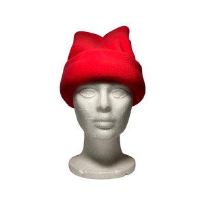 Red Fleece Hat