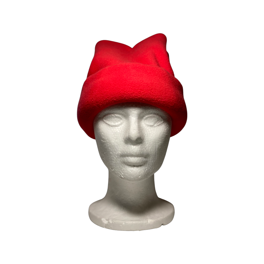 Red Fleece Hat