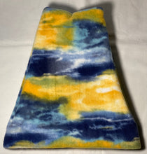 Load image into Gallery viewer, Yellow/Blue Watercolor Fleece Hat