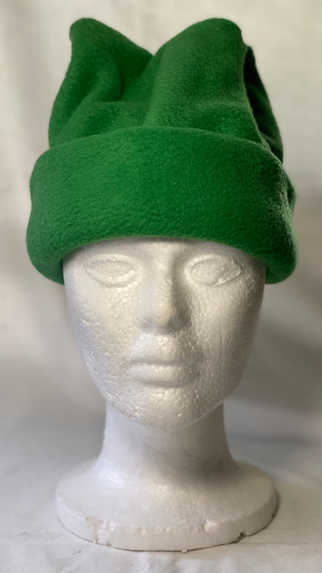 Green Fleece Hat