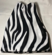 Load image into Gallery viewer, Zebra Fleece Hat