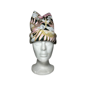 Pink Lotus Fleece Hat