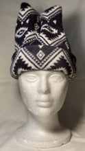 Load image into Gallery viewer, Grey Navajo Fleece Hat