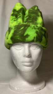 Green Dye Fleece Hat
