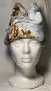 Snowy Deer Fleece Hat