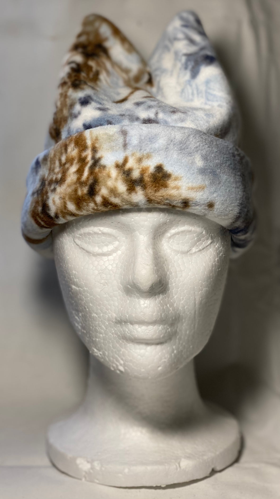 Snowy Deer Fleece Hat