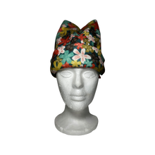 Load image into Gallery viewer, Fall Flowers Fleece Hat