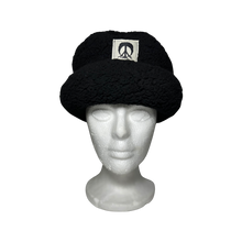 Load image into Gallery viewer, Gnarly x Clique Black Plush Fleece Hat