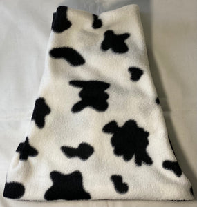 Cow Print Fleece Hat