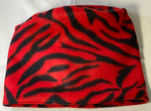 Red Zebra CT Fleece Hat