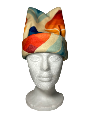 Tan Dystopian Fleece Hat