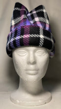 Load image into Gallery viewer, Purple Plaid Fleece Hat