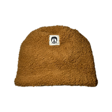 Load image into Gallery viewer, Gnarly x Clique Tan Plush Fleece Hat