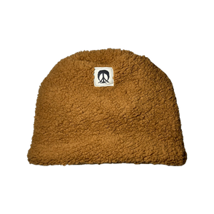 Gnarly x Clique Tan Plush Fleece Hat