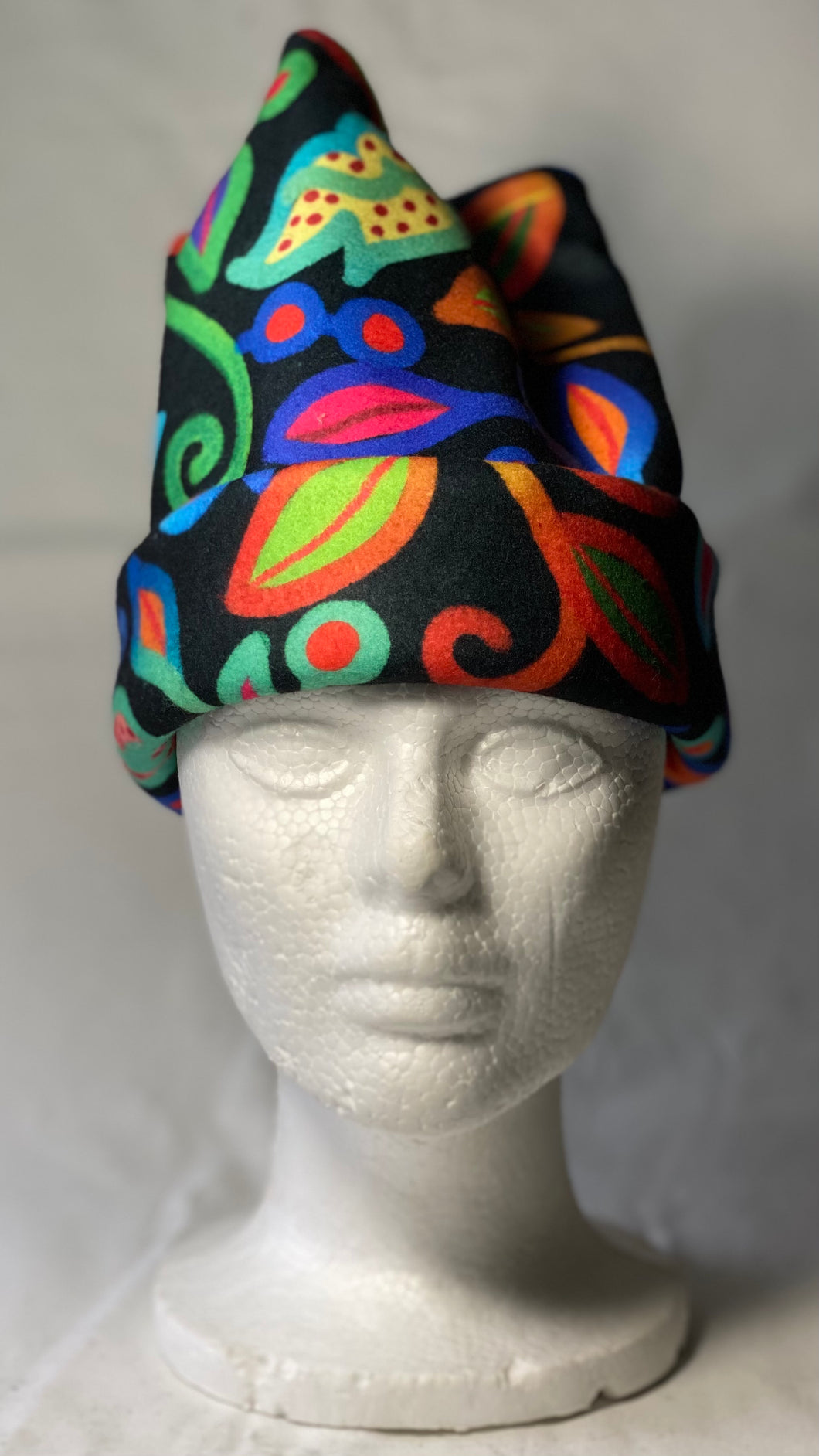 Funkadelic Flowers Fleece Hat