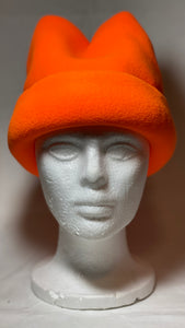 Hunting Orange Fleece Hat