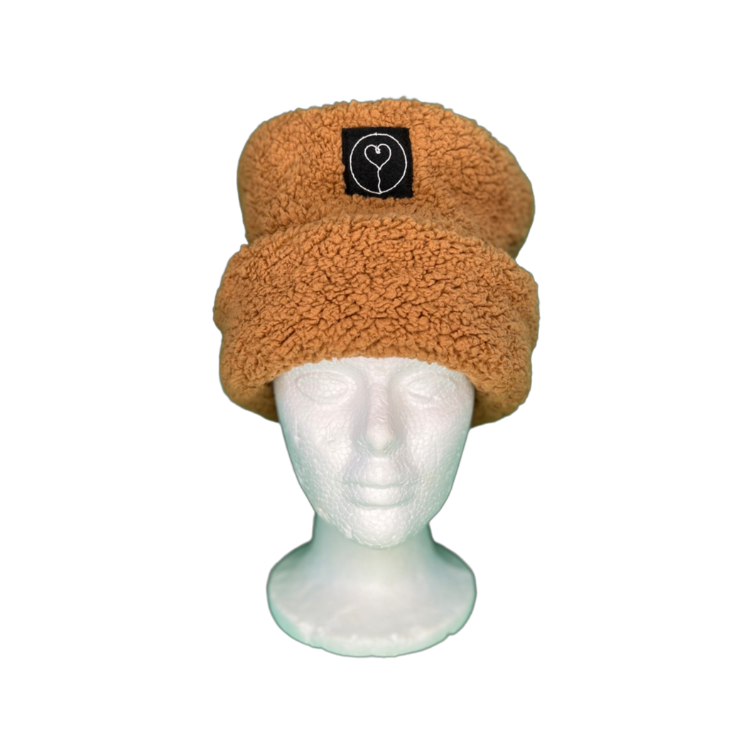 Clique Tan Fluff Fleece Hat