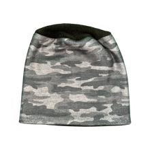 Load image into Gallery viewer, Camo Cap Fleece Hat