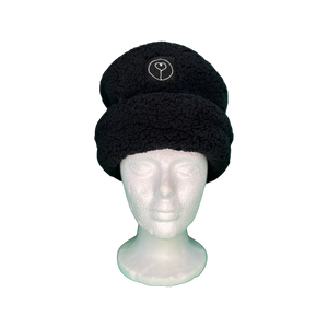 Clique Black Fluff Fleece Hat