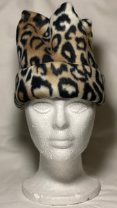 Cheetah Fleece Hat