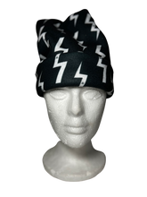 Load image into Gallery viewer, Lightning Bolts Fleece Hat