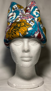 Vibrant Paisley Fleece Hat