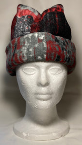 Dark Abstract Fleece Hat