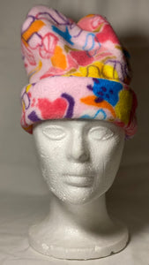 Pink Lines Streamliner Fleece Hat